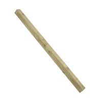 Forest Garden Green Fence Post 5ft (4 Pack) in Natural Timber