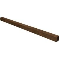 Forest Garden Brown Incised Fence Post 7ft - 210 x 10 x 10cm (6 Pack)