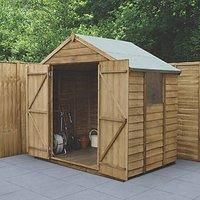 Forest Garden 7x5 Apex Overlap Wooden Shed