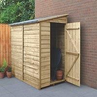 Forest Garden 6x3 Pent Overlap Timber Shed