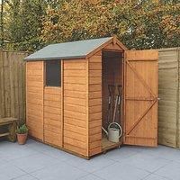 Forest Garden 6 x 4ft Small Shiplap Apex Dip Treated Shed