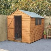 Forest Garden 8 x 6ft Shiplap Apex Dip Treated Shed