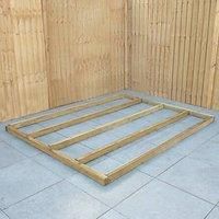 Forest Garden 8x6 Timber Shed base