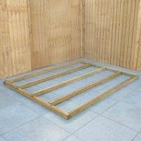 Forest Garden 8x6 Timber Shed base