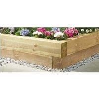 Wickes Decorative Timber Garden Sleeper - 100 x 150mm x 1.2m