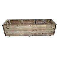 Forest Lomello Planter, Natural Timber, 50 x 180cm
