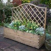 Forest Garden Venice Planter Mixed Softwood - wilko