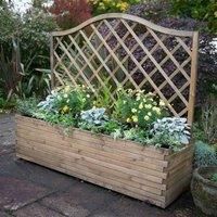 Forest Garden Venice Planter Mixed Softwood - wilko