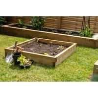 Caledonian Wooden Rectangular Planter 90cm