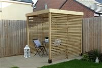 Forest Garden Forest Modular Pergola with 3 Side  wilko