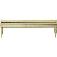 Forest Slatted Edging 120cm 5 Pack