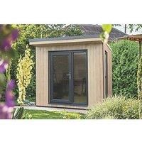 Forest Garden Xtend 2.54 x 2.9m Insulated Garden Office with 1/2 Window including Installation