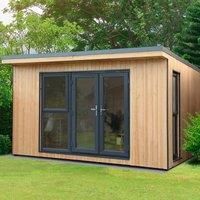 Forest Garden Xtend 4 x 3.42m Insulated Garden Office with 1/2 Window