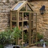Georgian Wall Greenhouse with Auto Vent