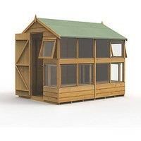 Forest Garden Shiplap 8' x 6' Potting Shed with Installation