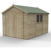 Timberdale T&G Pressure Treated Window Apex Shed