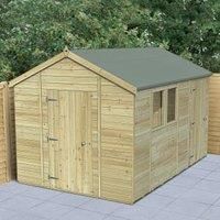 Timberdale T&G Pressure Treated Apex Shed