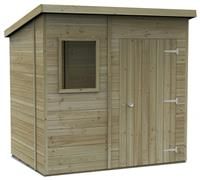 Forest Garden Timberdale T&G Pressure Treated 7x5 Pent Shed