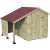 Timberdale T&G Pressure Treated Apex Garden Shed