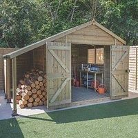 Forest Garden Timberdale Apex Garden Shed Pressure Treated