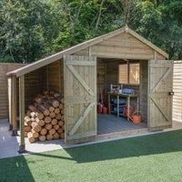 Forest Garden Timberdale Apex Garden Shed Pressure Treated