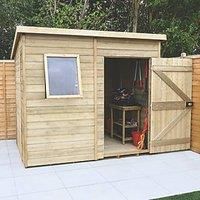Timberdale T&G Pressure Treated Pent Shed