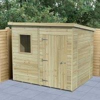 Timberdale T&G Pressure Treated Pent Shed