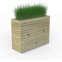 Forest Garden Linear Planter - Tall with Storage