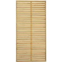 Forest 6' x 3' Pressure Treated Slatted Trellis Panel (1.8m x 0.9m)