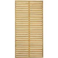 Forest 6' x 3' Pressure Treated Slatted Trellis Panel (1.8m x 0.9m)