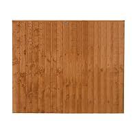 Forest Garden 6ft x 5ft (1.83m x 1.54m) Closeboard Fence Panel - Pack of 3