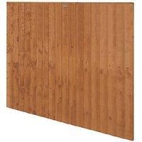 Forest Garden 6ft x 5ft (1.83m x 1.54m) Closeboard Fence Panel - Pack of 5