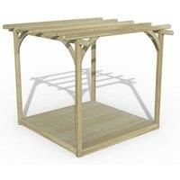 8' x 8' Forest Pergola Deck Kit No. 1 (2.4m x 2.4m)