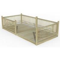 8' x 16' Forest Patio Deck Kit No. 7 (2.4m x 4.8m)