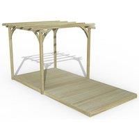 8' x 16' Forest Pergola Deck Kit No. 1 (2.4m x 4.8m)