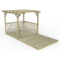 8' x 16' Forest Pergola Deck Kit No. 5 (2.4m x 4.8m)