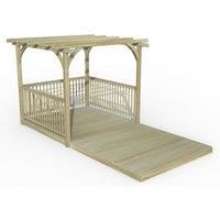 8' x 16' Forest Pergola Deck Kit No. 9 (2.4m x 4.8m)