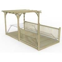 8' x 16' Forest Pergola Deck Kit No. 8 (2.4m x 4.8m)