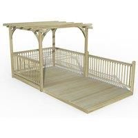 8' x 16' Forest Pergola Deck Kit No. 10 (2.4m x 4.8m)