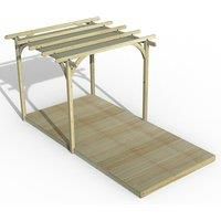 Forest Ultima 16' x 8' (Nominal) Flat Timber Pergola & Decking Kit (211FL)