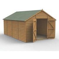 10x15 Apex Shed Shiplap Dip Treated - No Window, Double Door Free Delivery