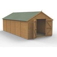 10x20 Apex Shed Shiplap Dip Treated No Window, Double Door Free Delivery