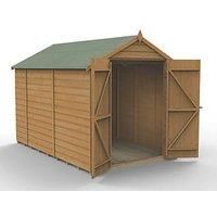 6x10 Apex Shed Shiplap Wooden Dip Treated Double Door No Window Free Delivery