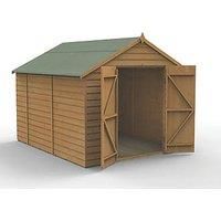 8x10 Apex Shed Shiplap Dip Treated No Window, Double Door Free Delivery