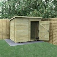 Timberdale 8x6 Pent Garden Shed No Window T&G 25 Yr Guarantee Free Delivery
