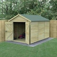 Timberdale 12x8 Apex Shed No Window Double Door T&G 25Yr Guarantee Free Delivery