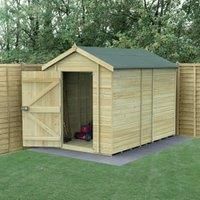 Forest Timberdale 10x8 Shed Wooden Apex No Window 25 Yr Guarantee Free Delivery