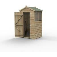 Forest Beckwood 4x3 Apex Wooden Garden Shed - 2 Windows