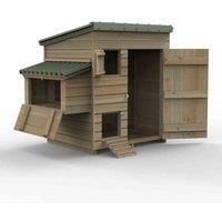 5'4 x 3'8 Forest Hedgerow Wooden Large Hen House (1.63m x 1.12m)
