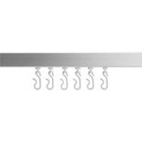 Croydex Slenderline Shower Track Kit Chrome